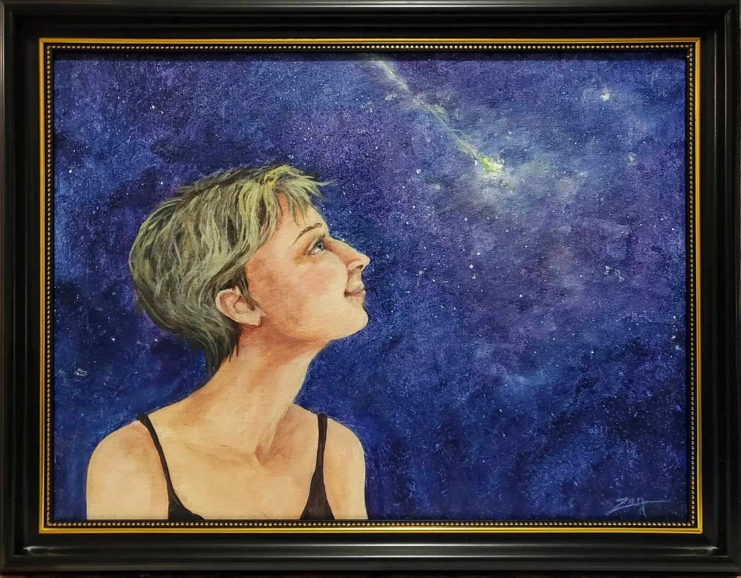 If you haven't been by to see the awesome 'Oh The Places You Can Go' @houseofneville   I hope you will do so soon - it closes this month on August 29th and the work is fabulous! As you may know, I am honored to have had 2 pieces in the show - 'A Place to Dream' has sold (a heartfelt thank you to the buyer) but 'Make a Wish' is still available 😄 

#artcommunity
#supportthearts 
#artmatters
#originalartforsale