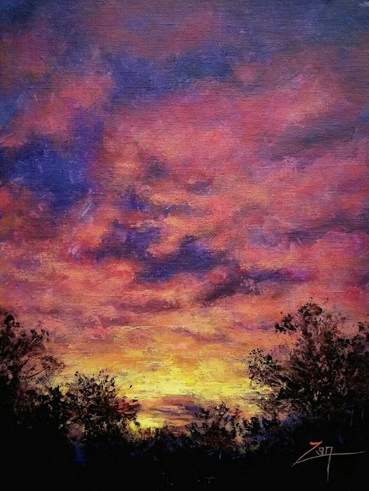 It's a very satisfying process to take a value study and  layer it with colorful glazes  to create different moods (I will always enjoy painting the value study stage too 😉) 
Learn how Saturday at Thomas Place Community Center  while painting 'Texas Sunset'!  
I'd love for you to join us 🥰
FREE Supplies with your first class! 

Find more info & what else is coming up on my website here:
https://zanartclasses.com/calendar/
(There's a clickable link on my profile page 

#artcommunity #unleashyourinnerartist #nevertoolate #artclasses #arttechniques